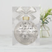 Eenvoudig en chic nieuwjaarsfeest kaart (Staand voorkant)