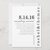 Eenvoudig en chique kaart (Voorkant)