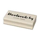 Eenvoudig en eenvoudig modern script verwerkt door rubberstempel (Stempel)