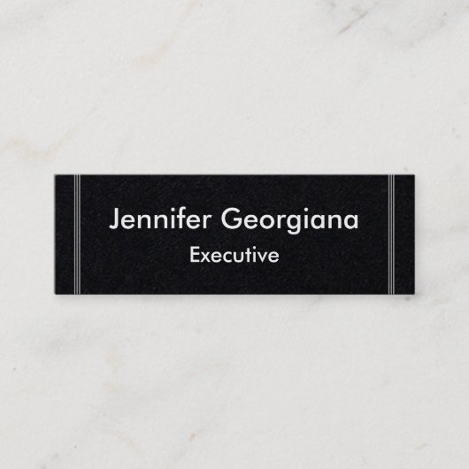 Eenvoudig en eenvoudig professioneel Visitekaartje (Voorkant)