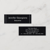 Eenvoudig en eenvoudig professioneel Visitekaartje (Voorkant / Achterkant)