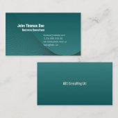 Eenvoudig en eenvoudig professioneel Visitekaartje (Voorkant / Achterkant)