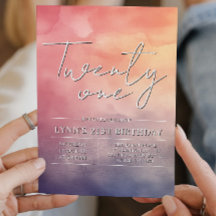 Eenvoudig en elegant 21e verjaardagsfeestje