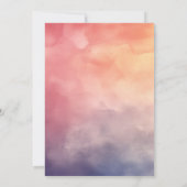 Eenvoudig en elegant 21e verjaardagsfeestje kaart (Achterkant)