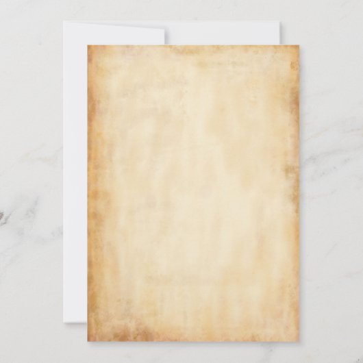 Eenvoudig en elegant 70e verjaardagsfeest kaart (Achterkant)