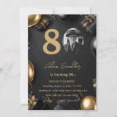 Eenvoudig en elegant 80ste verjaardagsfeest 1 kaart (Voorkant)