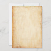 Eenvoudig en elegant 80ste verjaardagsfeest kaart (Achterkant)