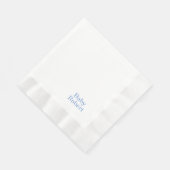 Eenvoudig en Elegant Baby shower Servet (Hoek)