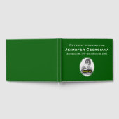 Eenvoudig en elegant begrafenisgastboek gastenboek (Volledig)