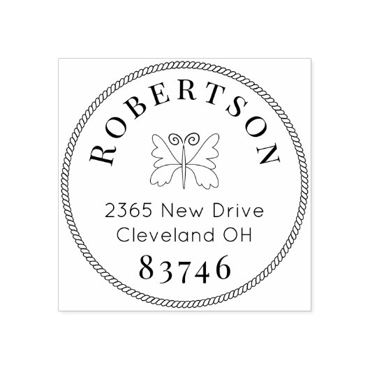 Eenvoudig en elegant design houten kunststempel rubberstempel (Afrduk)