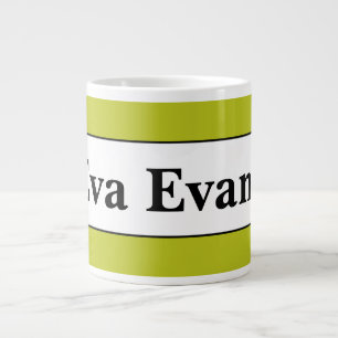 Eenvoudig en elegant grote koffiekop