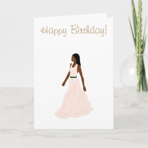 Eenvoudig en elegant Happy Birthday Kaart