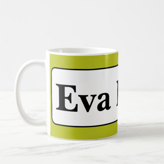 Eenvoudig en elegant koffiemok (Links)