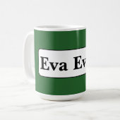 Eenvoudig en elegant koffiemok (Voorkant links)