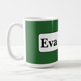 Eenvoudig en elegant koffiemok