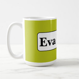 Eenvoudig en elegant koffiemok