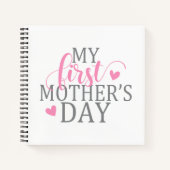 Eenvoudig en elegant mijn eerste Moederdag | NOTIT Notitieboek (Voorkant)