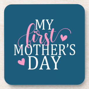 Eenvoudig en elegant mijn eerste Moederdag   ONDER Bier Onderzetter