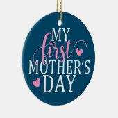 Eenvoudig en elegant mijn eerste Moederdag | ORNAM Keramisch Ornament (Rechts)