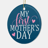 Eenvoudig en elegant mijn eerste Moederdag | ORNAM Keramisch Ornament (Links)