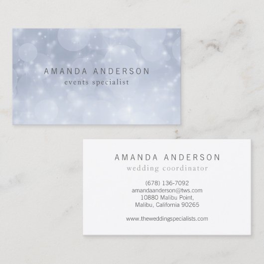 Eenvoudig en Elegant Minimalistisch | VISITEKAARTJ Visitekaartje (Voorkant / Achterkant)