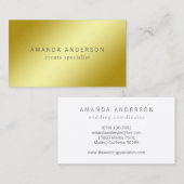 Eenvoudig en Elegant Minimalistisch | VISITEKAARTJ Visitekaartje (Voorkant / Achterkant)