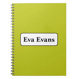 Eenvoudig en elegant notitieboek