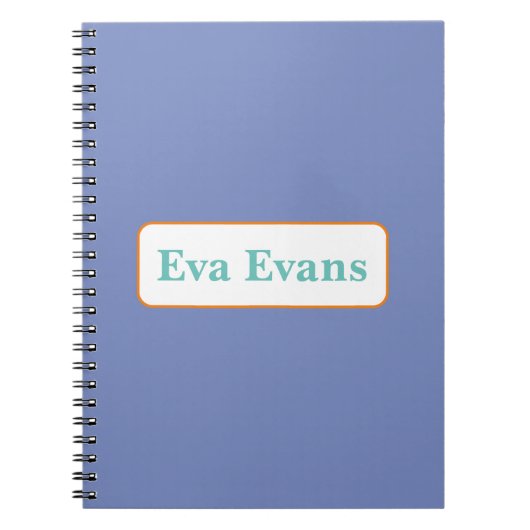 Eenvoudig en elegant notitieboek (Voorkant)