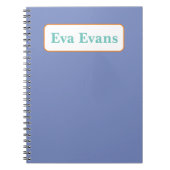 Eenvoudig en elegant notitieboek (Voorkant)