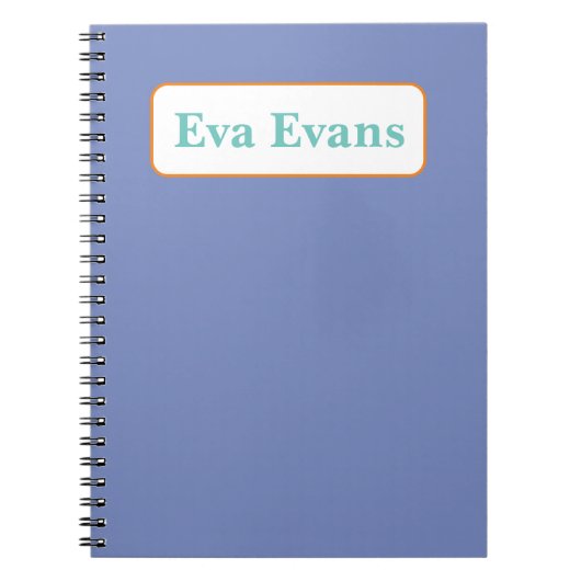 Eenvoudig en elegant notitieboek (Voorkant)