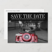 Eenvoudig en elegant sparen het Briefkaart van de  (Voorkant / Achterkant)