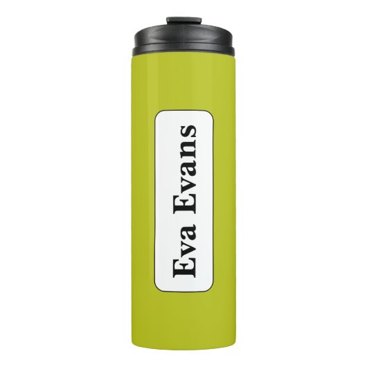 Eenvoudig en elegant thermosbeker (Voorkant)