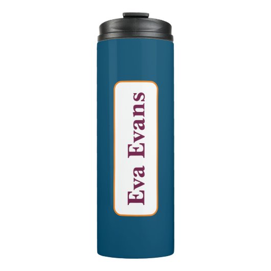 Eenvoudig en elegant thermosbeker (Voorkant)