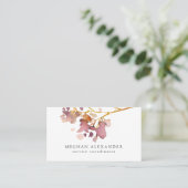 Eenvoudig en elegant Visitekaartje (Staand voorkant)