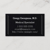 Eenvoudig en elegant Visitekaartje voor medische s (Voorkant)