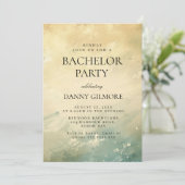 Eenvoudig en elegant vrijgezellenfeest kaart (Staand voorkant)