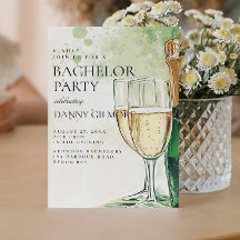 Eenvoudig en elegant vrijgezellenfeest