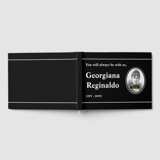 Eenvoudig en gewoon begrafenisboek/Memorial Guestb Gastenboek (Volledig)