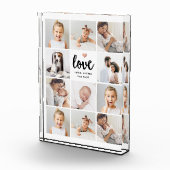 Eenvoudig en grafisch kleuren | Liefde met hart Fotoblokken (Rechts)