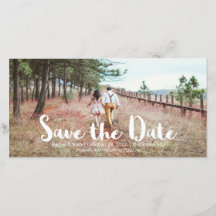 Eenvoudig en grillig Save the Date