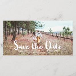 Eenvoudig en grillig Save the Date