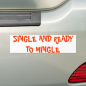 EENVOUDIG EN KLAAR VOOR ÉÉN ENKEL BUMPERSTICKER (Op auto)