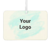 eenvoudig en kleurrijk ontwerp voeg uw logo-luchtv luchtverfrisser (Achterkant)