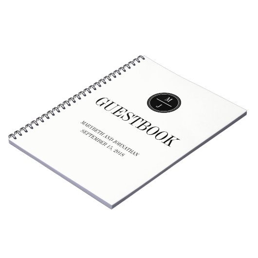 Eenvoudig en legant Notitieboek van het Boek van d (Linkerzijde)