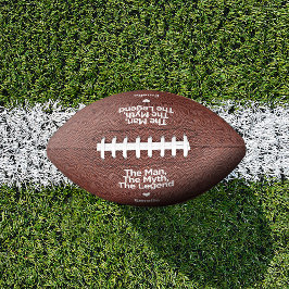 Eenvoudig en lief citaat Gepersonaliseerde papa Gi American Football