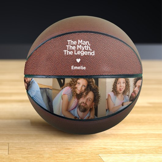 Eenvoudig en lief citaat Gepersonaliseerde papa Gi Basketbal