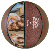 Eenvoudig en lief citaat Gepersonaliseerde papa Gi Basketbal (Verticaal)