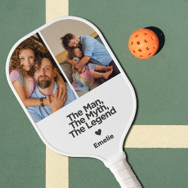 Eenvoudig en lief citaat Gepersonaliseerde papa Gi Pickleball Paddle