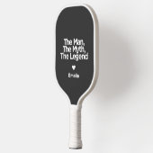 Eenvoudig en lief citaat Gepersonaliseerde papa Gi Pickleball Paddle (Links)