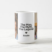 Eenvoudig en lief citaat papa cadeau koffiemok (Center)